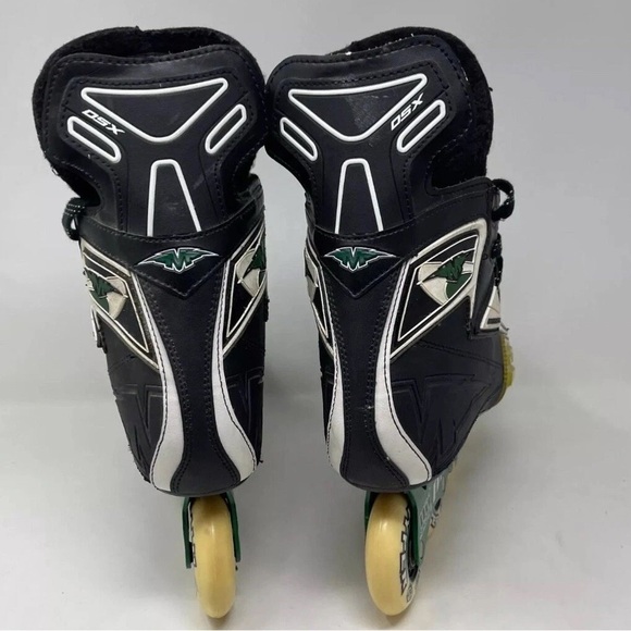 Mission DSX Inline Skates Roller Hockey Blades HiLo Vanguard Mens Size 6E EUC - Picture 4 of 5